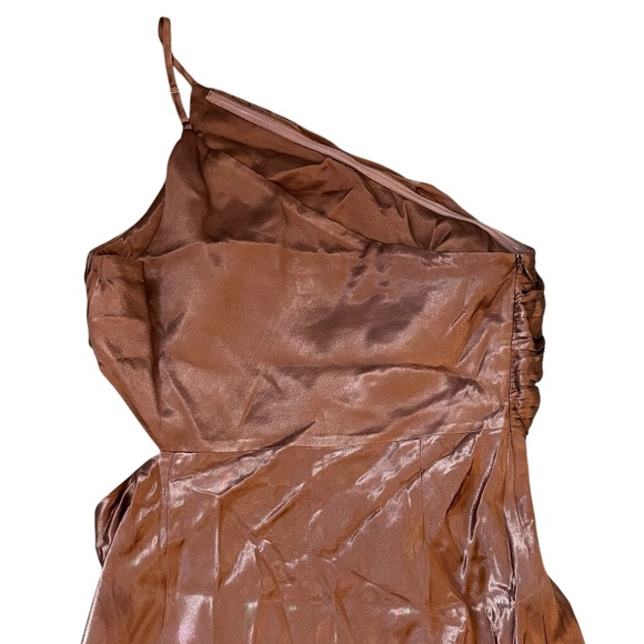 Shona Joy La Lune Asymmetrical Gathered Maxi Formal Party Evening Size US 6 - Picture 9 of 14